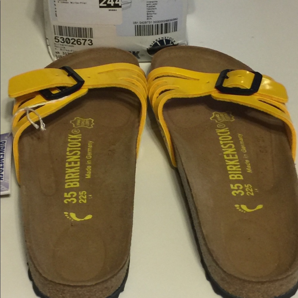 Birkenstock Molina 35 / 4 5 Birko-Flor Lemon